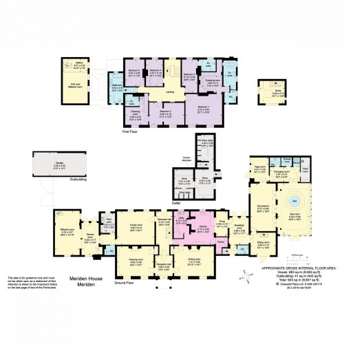 Floorplan for Meriden, West Midlands